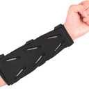 Archery Arm Guard Adjustable Protective 3-Strap Accessory Lightweight Hunting Target Shooting Adult Unisex Arm Guards for Athletic use