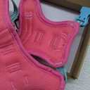 PHOEPET No Pull Dog Harness, Unique Colors Reflective Adjustable Dog Vest, with Soft Training Handle Metal Clips for Small Medium Large Dogs (Pink Base & Green Straps,XS)