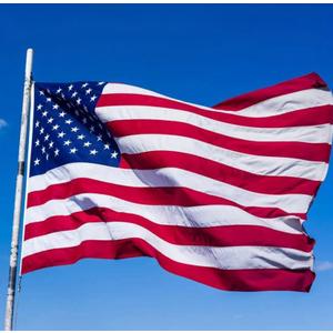 Anndones American Flag 3x5 Ft Outdoor Heavy Duty,100% in USA Longest Lasting American Flags For Outside 3x5,American Flag 3x5 Embroidered Stars, Us Flags 3x5 Outdoor Best In USA High Wind Stitched Stripes, Outdoor 3x5 American Flag Nylon, Embroidered Ou
