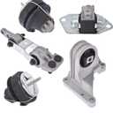 labwork 5PCS Engine Motor Mount Torque Rod Stabilizer Kit Replacement for Volvo V70 XC70 S60 8624757 8659000 30680750 30778951 30748811 8649597