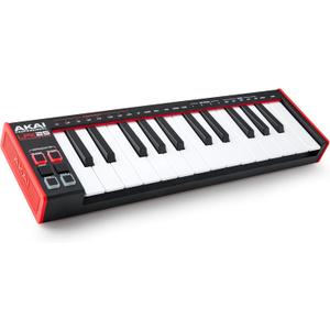 AKAI Professional LPK25 - USB MIDI Keyboard Controller with 25 Responsive Synth Keys for Mac and PC, Arpeggiator and Music Production Software, Black
