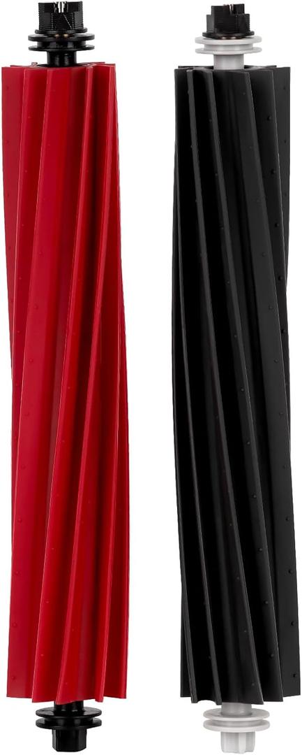 (2 Pack) Q5 Pro+ Main Roller Brushes Compatible with Roborock S8 Pro Ultra/ Q5 Pro/ Q5 Pro+/ Q8 Max/ Q8 Max+/ Q5 Max+ Q5 DuoRoller+, Dual Roller Brushes Rubber Brush Replacement Parts Brushes