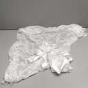 Sexy Lingerie for Women Lace Kimono Robe Mesh Chemise Nightgown Lace Robe (Small, White)