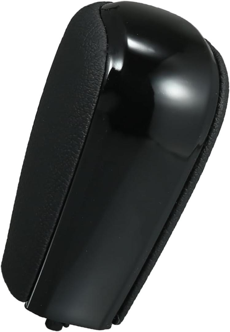 Motoforti Car Automatic Gear Stick Shift Knob for Toyota Land Cruiser Prado 2009-2017 for Lexus GX460 2010-2019 Faux Leather Black Short Long-lasting