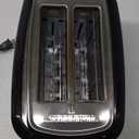 Toastmaster 2-Slice Cool Touch Toaster, black with stainless accent
