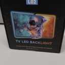 TV LED Backlight with Sensor, LED Sync Lights for TV 55-65 Inch, Smart Camera Sync to Screen, Ambient RGB Strip Lights for Gaming & Home Theater, App Control (14.7ft)