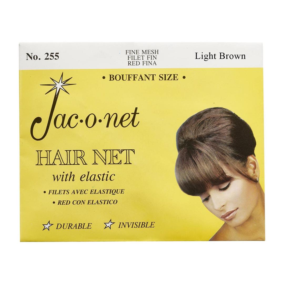 Hair Net Tiny Mesh Bouffant/Large Size, Light Brown,1 Net Per Pack [Pack of 12]
