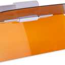 runmade 2Pcs Car Sun Visor Day and Night Shade Windshield Anti-Glare Blocker HD Driving Visor Glare Sun Shield Tinted Extension