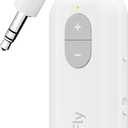 Twelve South AirFly SE | Bluetooth Wireless Audio Transmitter Adapter for AirPods/Headphones, 20+ Hr Battery, Works with 3.5mm aux Jacks on Airplanes, TVs, Gym Equipment, and Travel