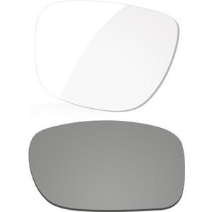 LenzReborn Transitional Replacement Lenses for RayBan Meta Wayfarer RW4006-50/RW4008-53 & Gen 2 RW4012 50mm & 53mm AI Glasses (Eclipse Grey Photochromic - Non Polarized)