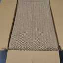 Seloom Linen Non Slip Stair Treads Carpet for Wooden Steps Indoor, Peel and Stick Carpet Stair Tread for Wood Stairs, Machine Washable Stair Runners for Pets, 15 Pack, Beige (9" x36")