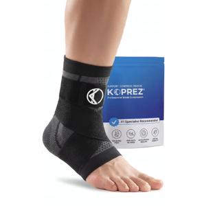Koprez Plantar Fasciitis Sleeve - Plantar Fasciitis Relief, Plantar Fasciitis Socks, Ankle Compression Sleeve, Ankle Support for Women, Plantar Fasciitis Brace, Ankle Sleeve, Ankle Support Men, 2XL