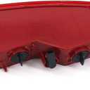 Shkalacar Rear Bumper Brake Tail Light Compatible with Audi Q3 2012-2015 European Version OEM 8UD 945 096, Rear Bumper Reflector Tail Light Fog Lamp