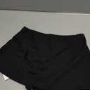 ELLEVEN Low Rise Mini Skorts Skirt with Shorts Underneath, Micro Cute Skirts Summer Outfits (X-Small, Black)