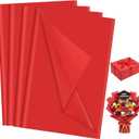 woric 160 Sheets Red Tissue Paper for Gift Bags 20 X 14 Inches Gift Tissue Paper Bulk for Graduation Crafts Wedding Party Birthday Decorations