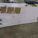 VIZ-PRO Dry Erase Board/Magnetic Whiteboard, 96 x 40 Inches, Large Wall Mounted Board for School Office and Home