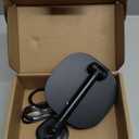 VRIG Magnetic Desk Phone Stand for Office/Home, 360Rotation Wireless Charger Phone Holder with Magnetic Ring Height&Tilt, Adjustable Cell Phone Stand for iPhone 16 15 14 13 12 and More/Android