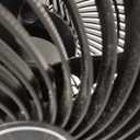 Dreo Fan for Bedroom, 12 Inches, 70ft Powerful Airflow, 28db Quiet Table Air Circulator Fans for Whole Room, 120 Adjustable Tilt, 3 Speeds, Desktop Fan for Home, Office, Kitchen (Black)