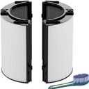 Leemone 360 Combi 2 in 1 HEPA+Carbon Replacement Filter Compatible with Dyson HP1 TP06 HP06 PH02 PH01 PH03 PH04 HP09 TP09 HP07 TP07 TP10 HP10, H13 Grade True HEPA Replacement Filter