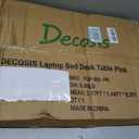 Lap Desk for Bed Adjustable Height with USB Port 23.6" x15.7" Desktop
