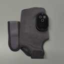 Cordless Foot Massager for Neuropathy, Foot and Ankle Massager, Ankle Heating Pad with Massage, 6 Heating, 3 Massage Modes&Timer, Gray