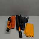 2025 45" Car Snow Brush & Ice Scraper for Windshield  Upgraded Extendable Snow Shovel with 360° Pivoting Head & Foam Grip  Fits Cars, Trucks, SUVs (Neon Orange)