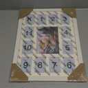 GMFrames Baby First Years Photo Frames 12 Month Picture Frame School Years Graduation Photo Collage White Frame with Mat, Displays One 5x7 Photo and Twelve 2.5x3.5 Pictures,Set of 2
