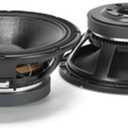 RCF MB12X351 12-inch Mid Bass Sub Woofer Audio Speaker 700 Wrms 1400 Watts Max 3.5" Fiberglass Inside | Outside Copper Voice Coil Dual Hypervent 8 Ohm