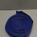 PVC Drain HOSE 2"*100ft, Pool Backwash Hose, Heavy Duty Reinforced Blue PVC Lay Flat Water, For Swimming Drain Pools and Clean Filters, with 2 Clamp