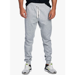 PROGO USA Men's Joggers Sweatpants Basic Fleece Marled Jogger Pant Elastic Waist 3XL