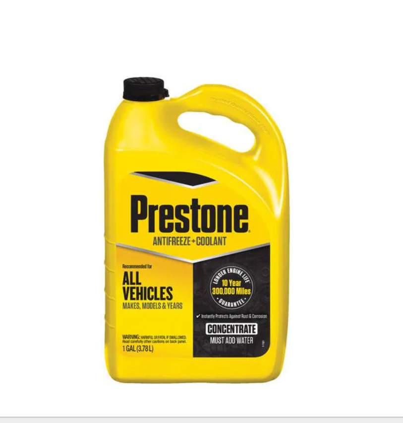 Prestone 1 Gallon Yellow Concentrate Antifreeze/Coolant - AF2000