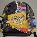Nickelodeon SpongeBob SquarePants Backpack for Teens, 16.5in School Bookbag, Medium