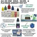 Purity Testing Kit for Diamonds Gemstones Moissanites Gold Silver and Platinum Jewelry Electronic Digital Diamond Tester Machine JSP GTE