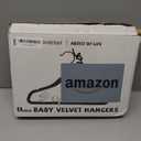 HOUSE DAY 11 Inch Black Velvet Baby Hangers 20 Pack, Premium Kids Hangers for Children, Infant & Toddler Clothes, Durable Non Slip Baby Felt Hanger for Closet, Ideal for Everyday Use