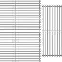 (3-Pack 16 3/8" Stainless Steel Cooking Grid Grates Replacement Grill Parts for Uniflame GBC1030W GBC1030WRS GBC1030WRS-C, GBC1134;for Backyard BY14-101-001-099, GBC1449W-C, GBC1449WBS-C