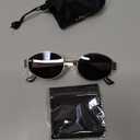 livho 2025 Trendy Oval Sunglasses - Stylish Polarized Shades for Everyday - Retro Metal Frames