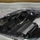 Headlights Headlamp Replacement for Sonata 2011-2014 Projector Headlight Clear Lens Amber Corner Pair Left and Right Side Replacement for HY2502159 HY2503159