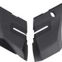 Driver and Passenger Side Windshield Wiper Cowl Top Cover End Trim Panel for Chevrolet Silverado 1500 2500 3500 2007-2014