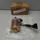 Starter Motor and Starter Solenoid Relay for 4-Stroke GY6 Engine 50cc 150cc 200cc 250cc Go Karts ATV Scooter Dirt Bikes 4 Wheelers TAOTAO Baja Moped Coolster Baja Jonway Roketa
