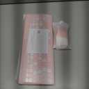 Retro Wireless Keyboard with Round Keycaps, 2.4GHz Full-Size USB Cute Wireless Keyboard Mouse for Computer, Desktop, Laptop and Computer (Pink-Colorful)