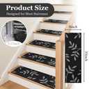 Carpet Stair Treads, Non-Slip Stair Treads for Wooden Steps Indoor, 15PC-8"x30"