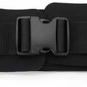 LOOEEL Adjustable Waist Belt Soft Neoprene Padded Belt with 2 Movable Rings for Cable Machines Fitness Exercise Speed Agility Resistance Training
