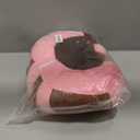 Baby Support Seat Sofa Plush Soft Animal Shaped Baby Learning to Sit Chair Keep Sitting Posture Comfortable for 3-14 Months Baby (Pink)