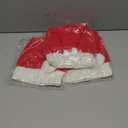 3Pcs Santa Hat Christmas Hats Bulk for Adults Men and Women, Xmas Holiday Red Knitted Beanie Unisex Classic Claus Hat for Xmas New Year Party Headwear