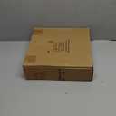 MUYE 10x10 Floating Frames Set of 2, Double Glass Picture Frame Display Any Size Photo up to 10x10, Wall Mount or Tabletop Standing, Black