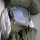 CozyLux King Size Comforter Set Olive Green, 7 Pieces Pintuck Bed in A Bag Green Comforter King Size, Pinch Pleat Bedding Set with All Season Comforter, Sheets, Pillowcases & Shams