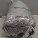 HYLEORY All Season California King Size Bed Comforter - Cooling Down Alternative Quilted Duvet Insert with Corner Tabs - Winter Warm - Machine Washable - Light Grey