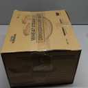 Grow Forward 24-piece Premium Wheat Straw Dinnerware Sets for 8 - Unbreakable Dishwasher & Microwave Safe Plastic Plates and Bowls Sets - Patio, Outdoors, RV, Camping Dishes - Midnight