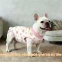 Dog Surgery Recovery Suit After Spay - Dogs Cone Alternative Onesie with Pee Hole, Breathable Anti Licking Neuter Post Surgical Dog Recovery Suit