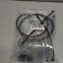 Upgraded Hydraulic Brake System The Left of The 7/8" Handlebars 50 inch Hose for 97cc 2.8HP Baja Doodle Bug DB30 Blitz Dirt Bug Racer Mini Bike Motorsports Go Kartssilver